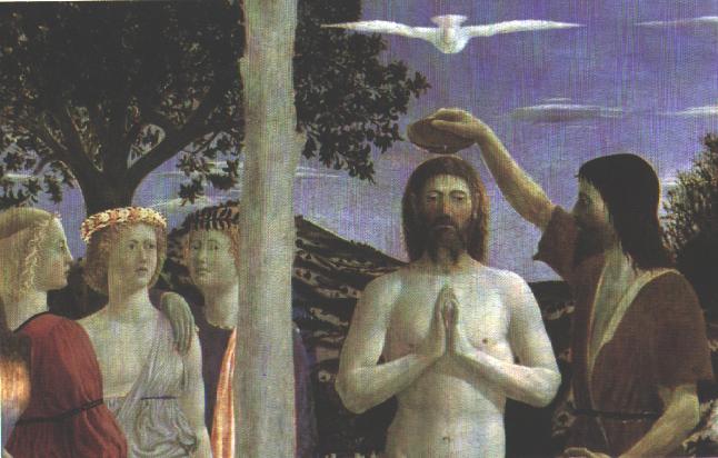 Battesimo di Cristo - Piero della Francesca